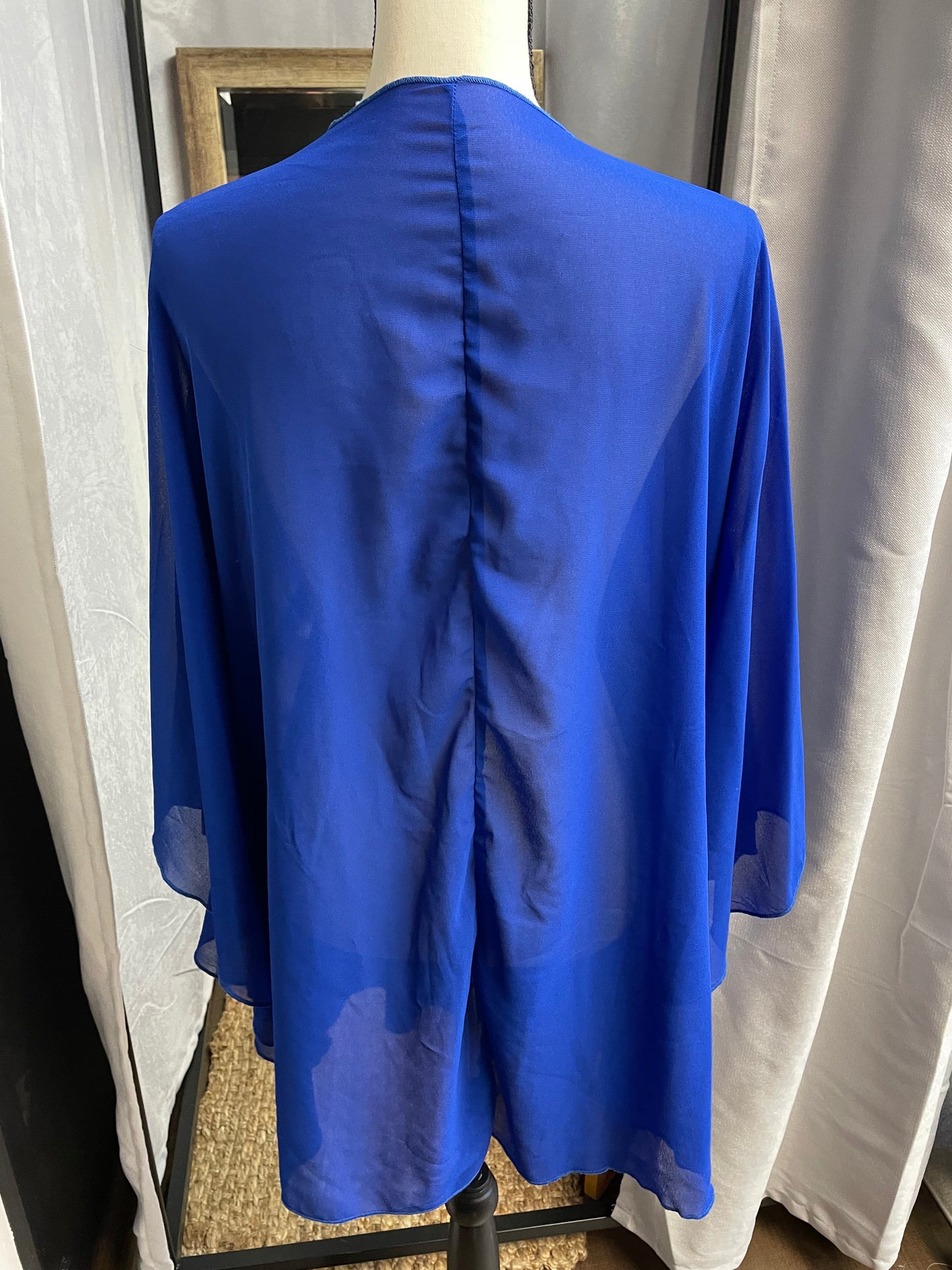 Emery Rose Sheer Cardigan (4XL)
