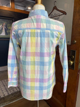 Carter's Pastel Plaid Boy's Button Down (Y10)