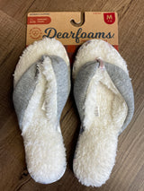 Dear Foams Women's Everyday Slippers - Heather Gray (M 7-8)