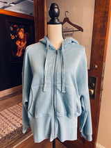 Mono B Women's Super Soft Zip Up Hoodie (L)