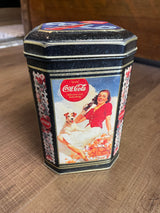 Coca-Cola Vintage 1995 Octagon Tin