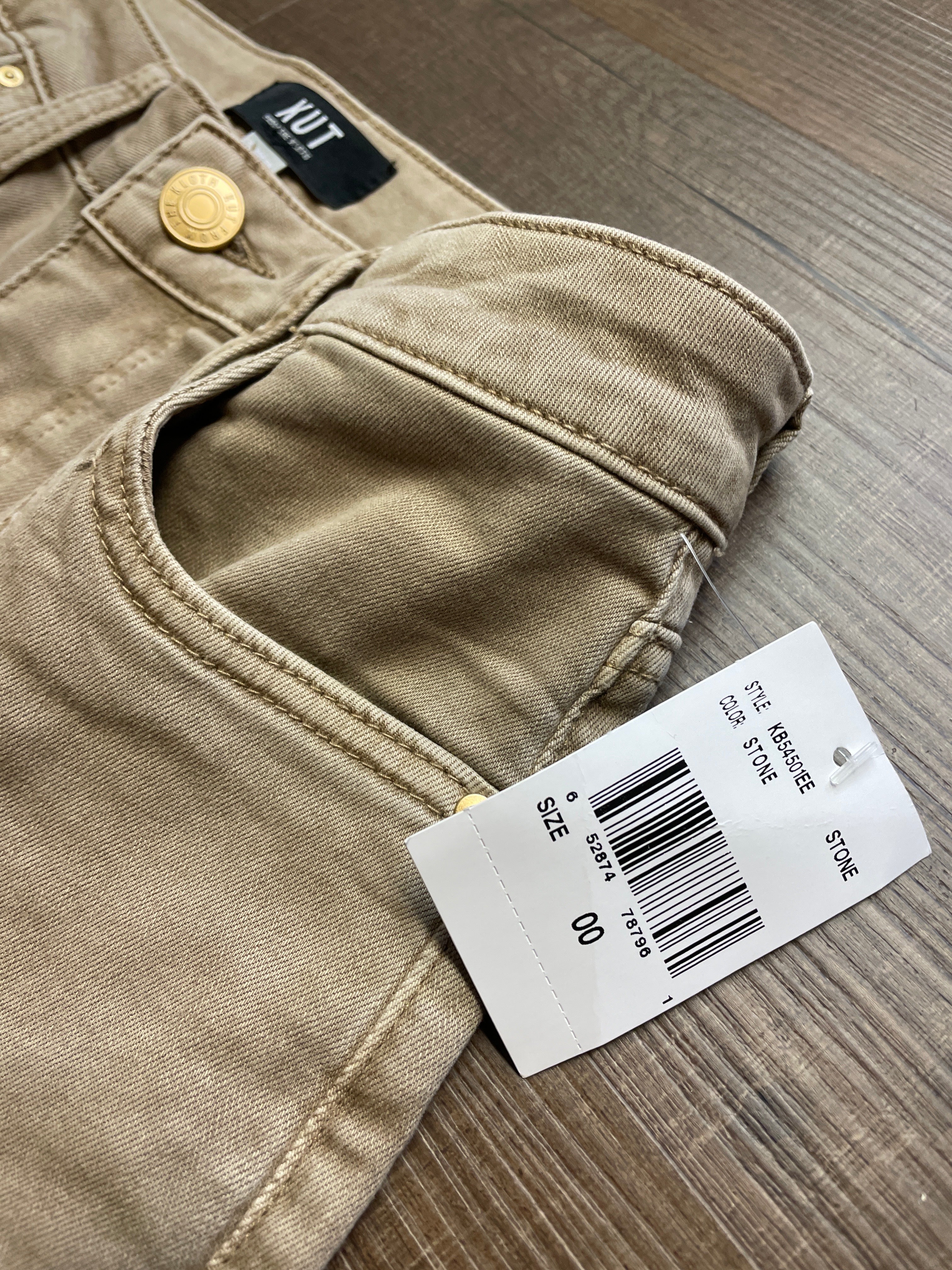 KUT from the Kloth Meg High Rise Wide Leg Jeans (00)