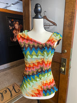For Cynthia Mesh Sleeveless Top (L)