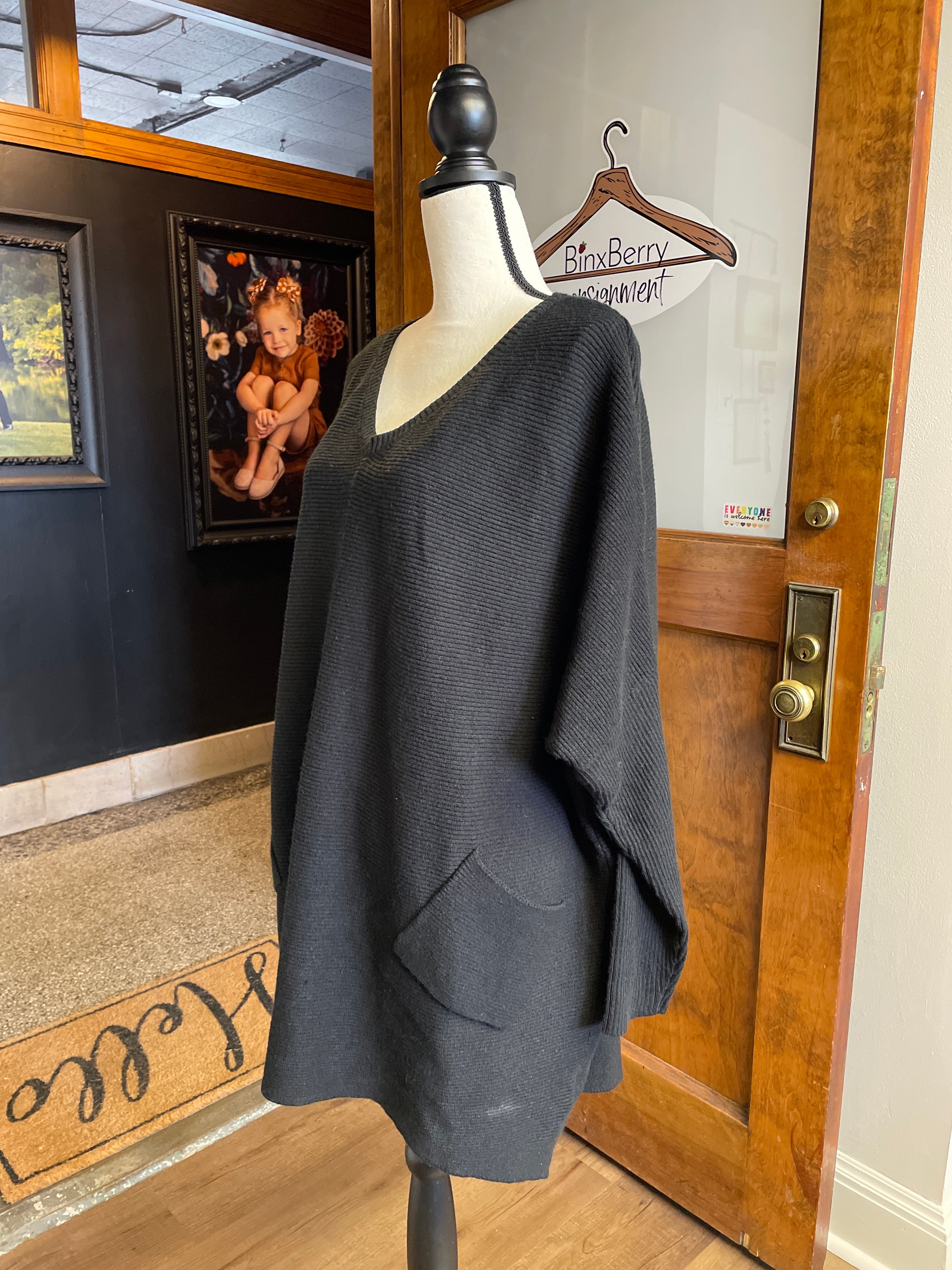 d&co Oversized Knit Sweater (2XL)