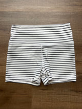 Scorpio Sol Striped Biking Shorts (S)
