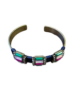 Stella & Dot Moxie Gem Cuff Bracelet - BinxBerry Consignment