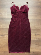 Honey & Rosie Velvet Dress (S)