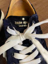 Kate Spade Blue Velvet Fleet Quilted Women's Sneakers (6B)