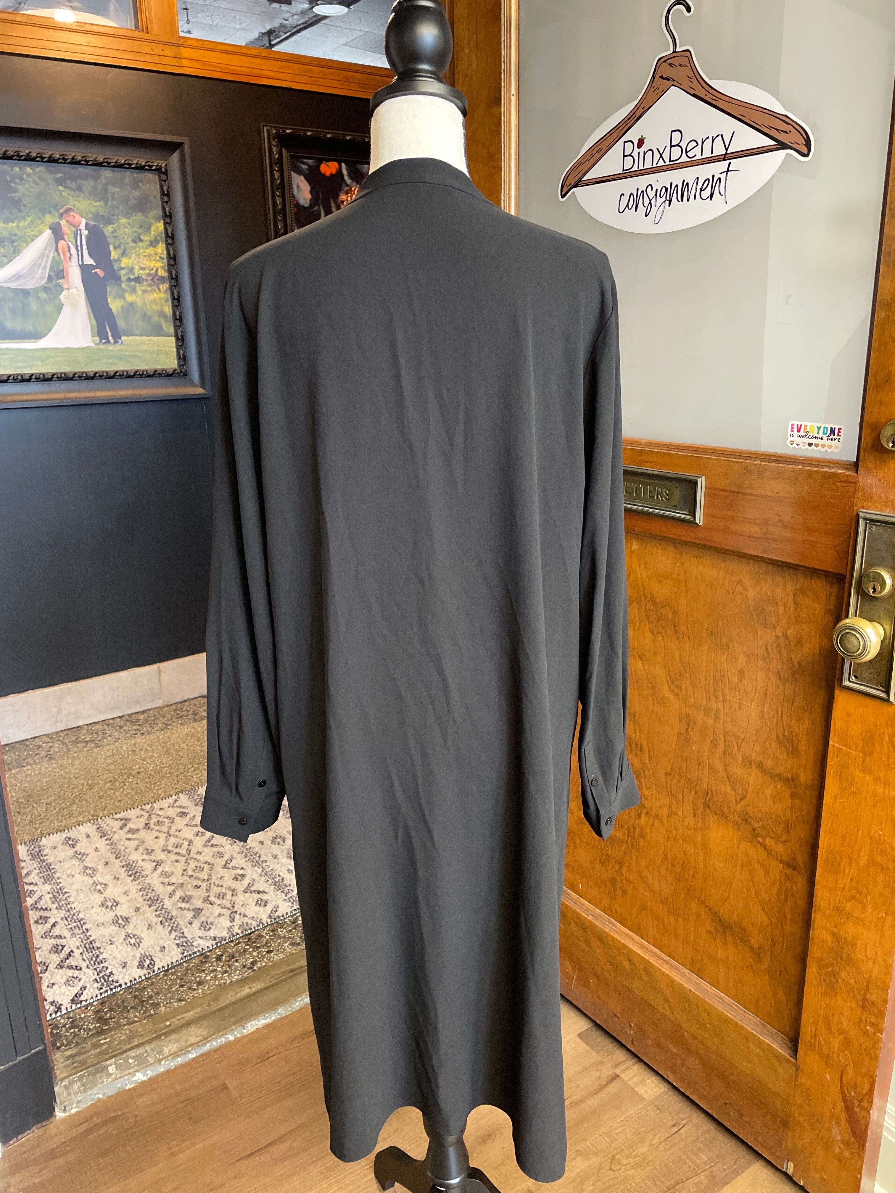 Eileen Fisher 100% Silk Dress (L)