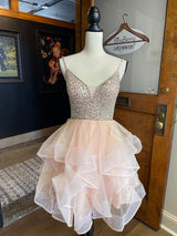 JJ's House Peach Mini Gown (S)