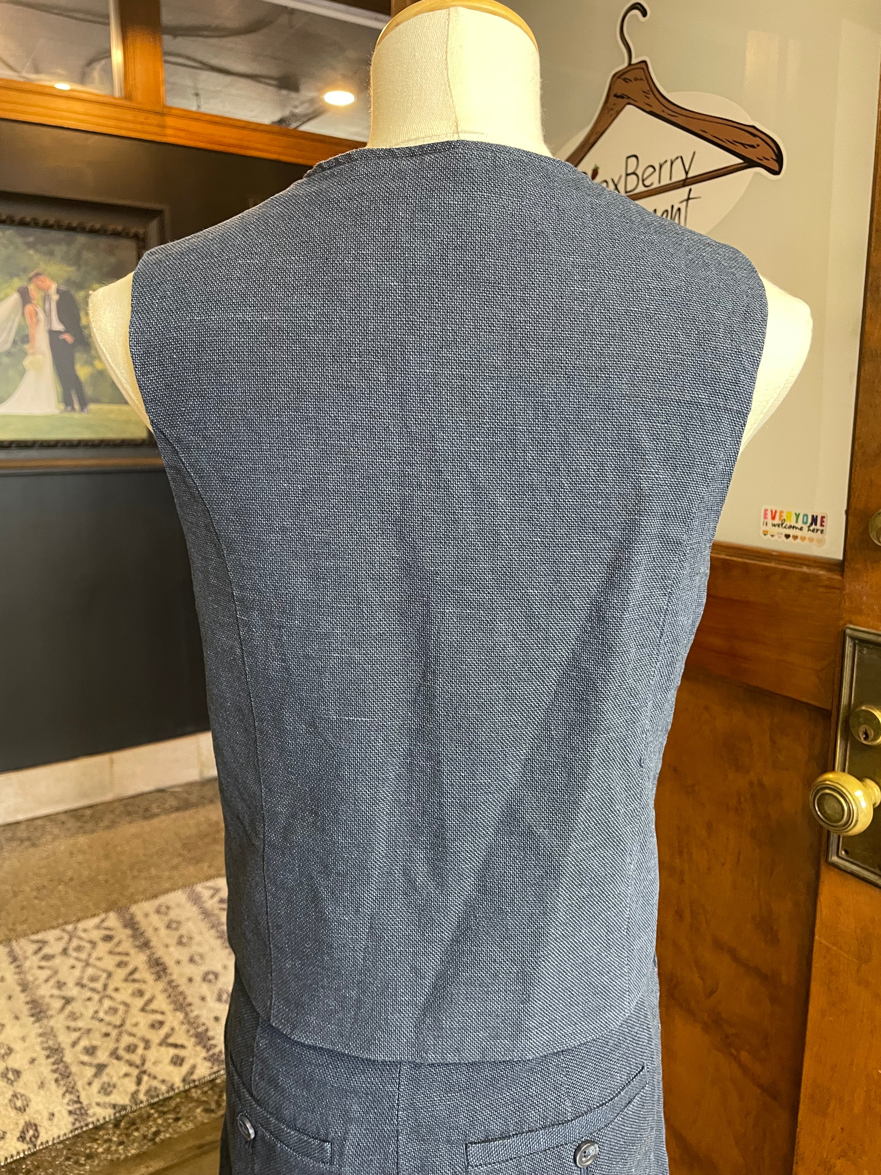 H&M Boy's Three Piece Linen Blend Suit (Y12)