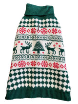 Wynignis Holiday Sweater for Dogs - XL Green