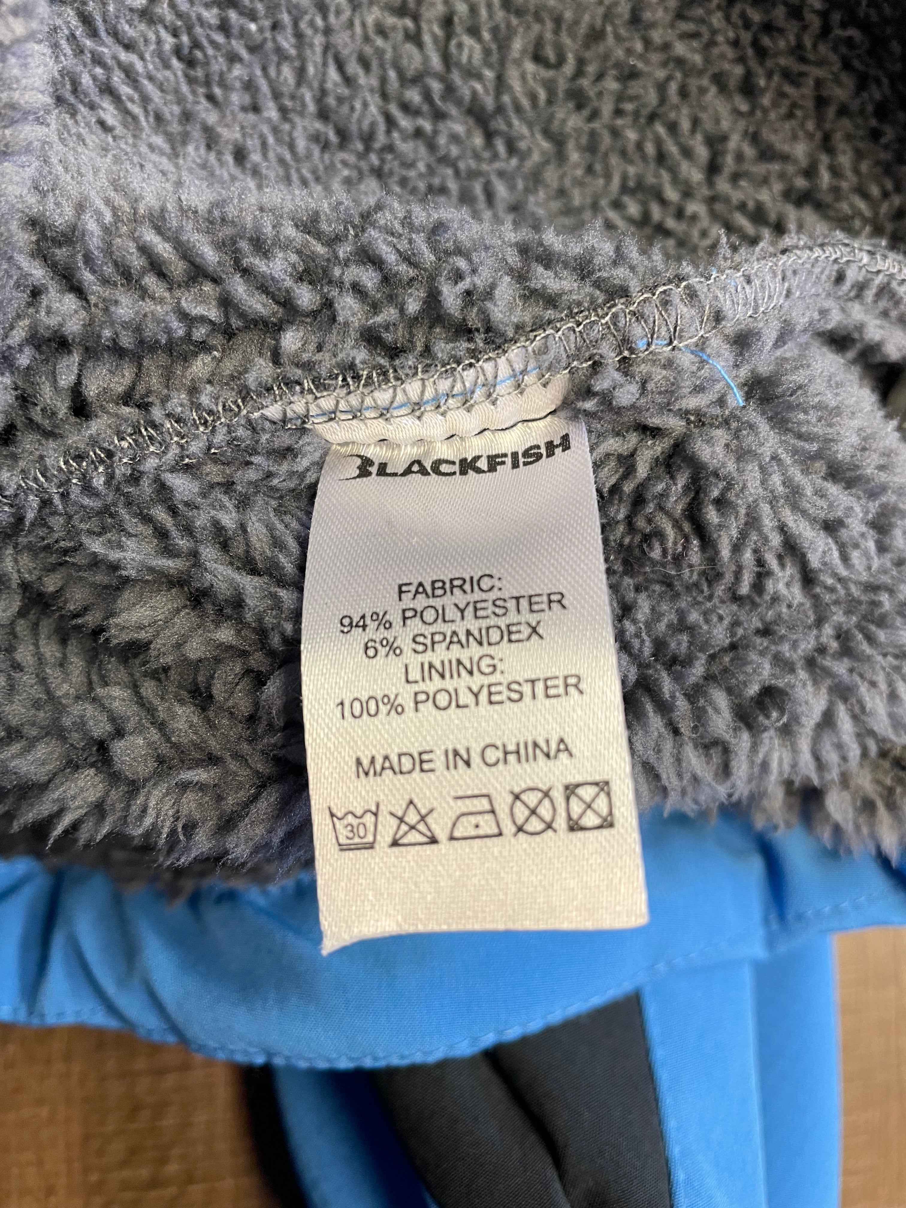 Blackfish Gale Soft Shell Pullover Fleece Lined Jacket (L)