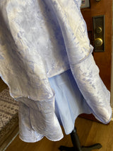 Windsor Corset Mini Dress Floral Jacquard Fit & Flare (M)