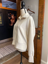 Efan Ribbed Women's Quarter Zip Pullover (S)