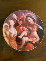 Heritage House 1989 Madonna and Child "Dream of St. Catherine" Collectors Plate