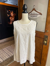 Cabi White Sleeveless Top (M)