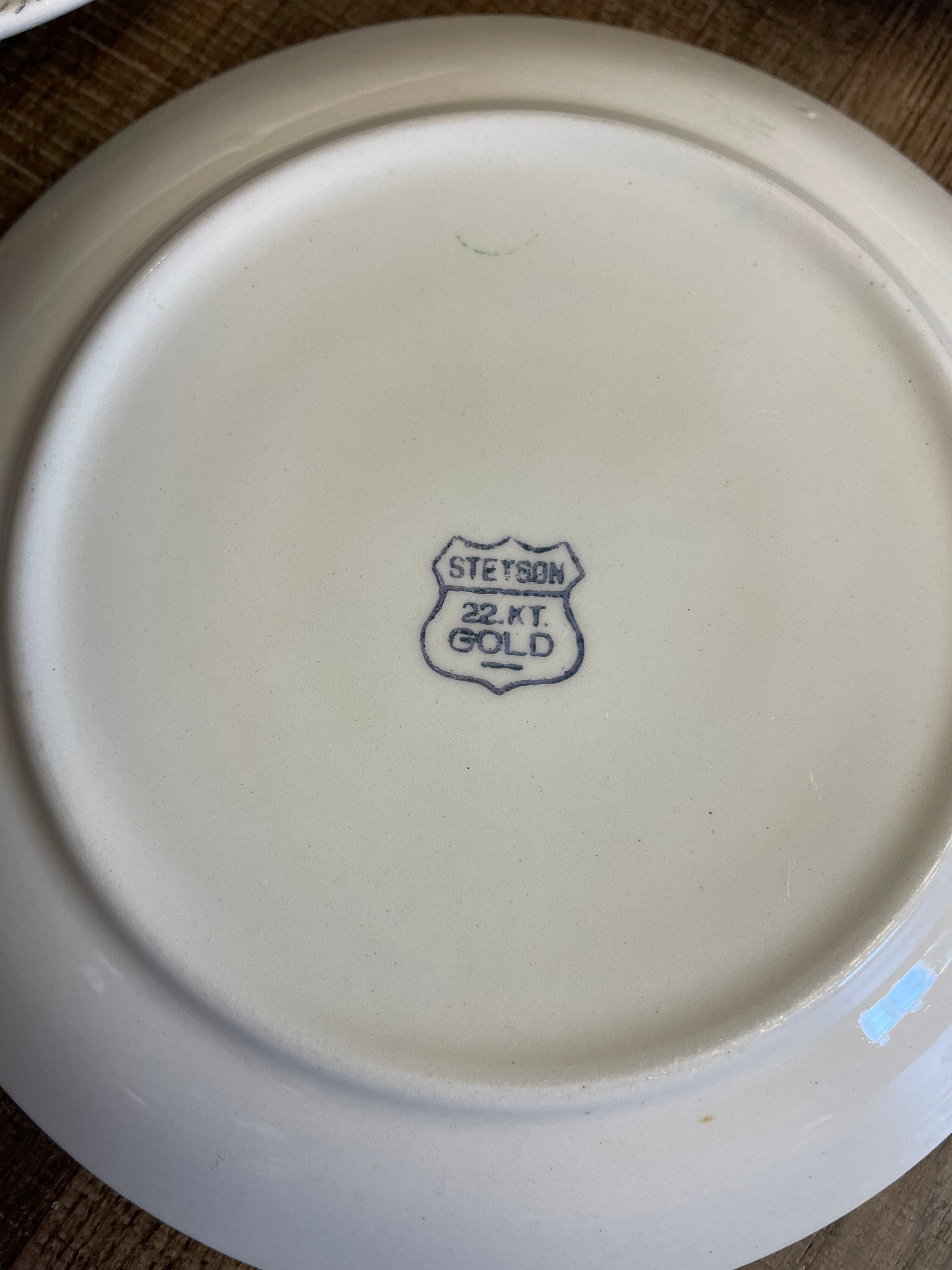 Stetson 22kt Gold 5.75" Saucer