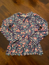 Ruffle Butts Floral Long Sleeved Swim Top (5)
