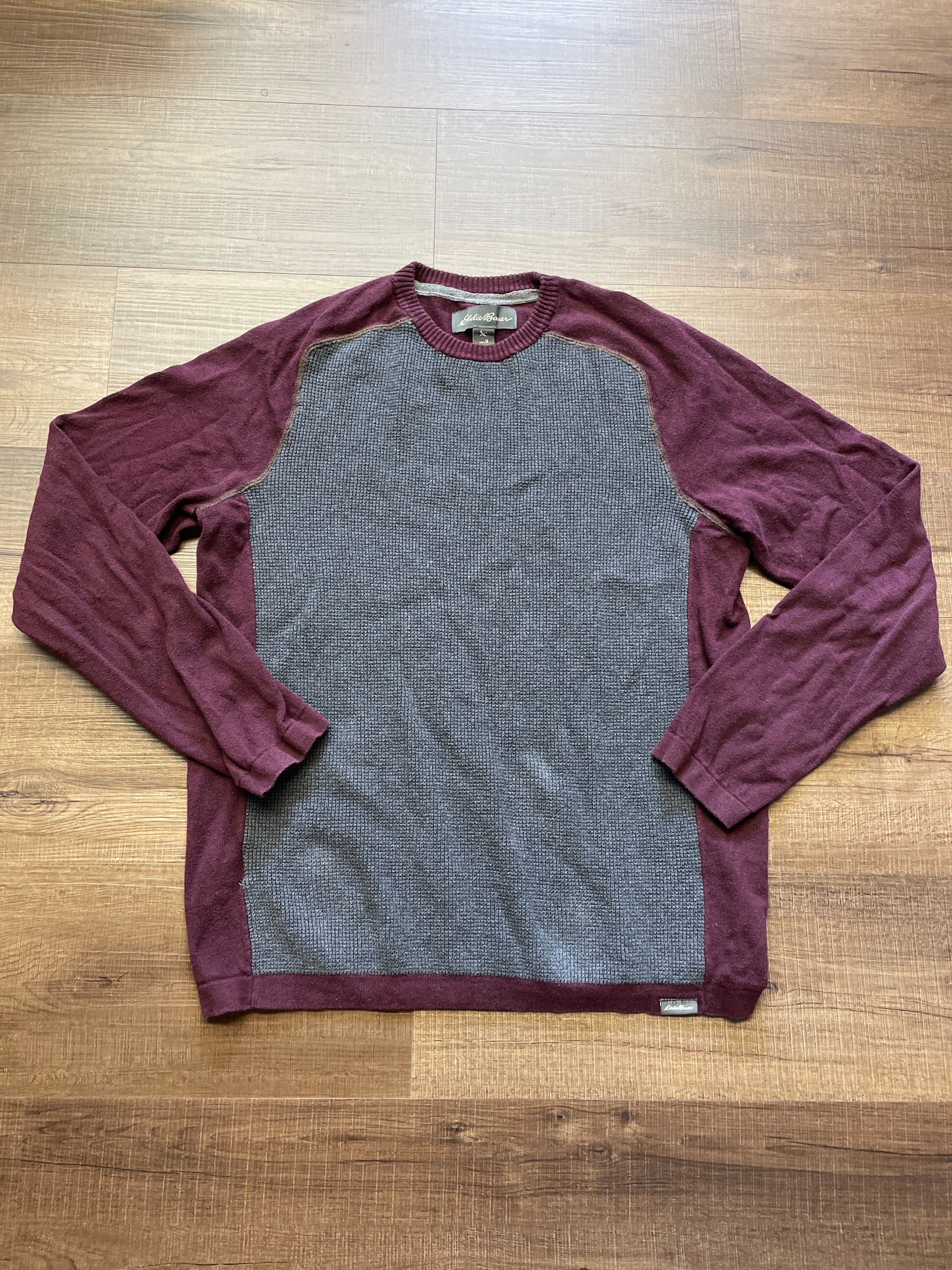 Eddie Bauer Men's Wool Blend Sweater (M)