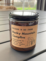 Rocky Mountain Campfire 8 oz Soy Candle