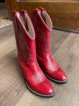 Shyanne Children's Almond Toe Leather Boot (Y12) - BinxBerry Consignment