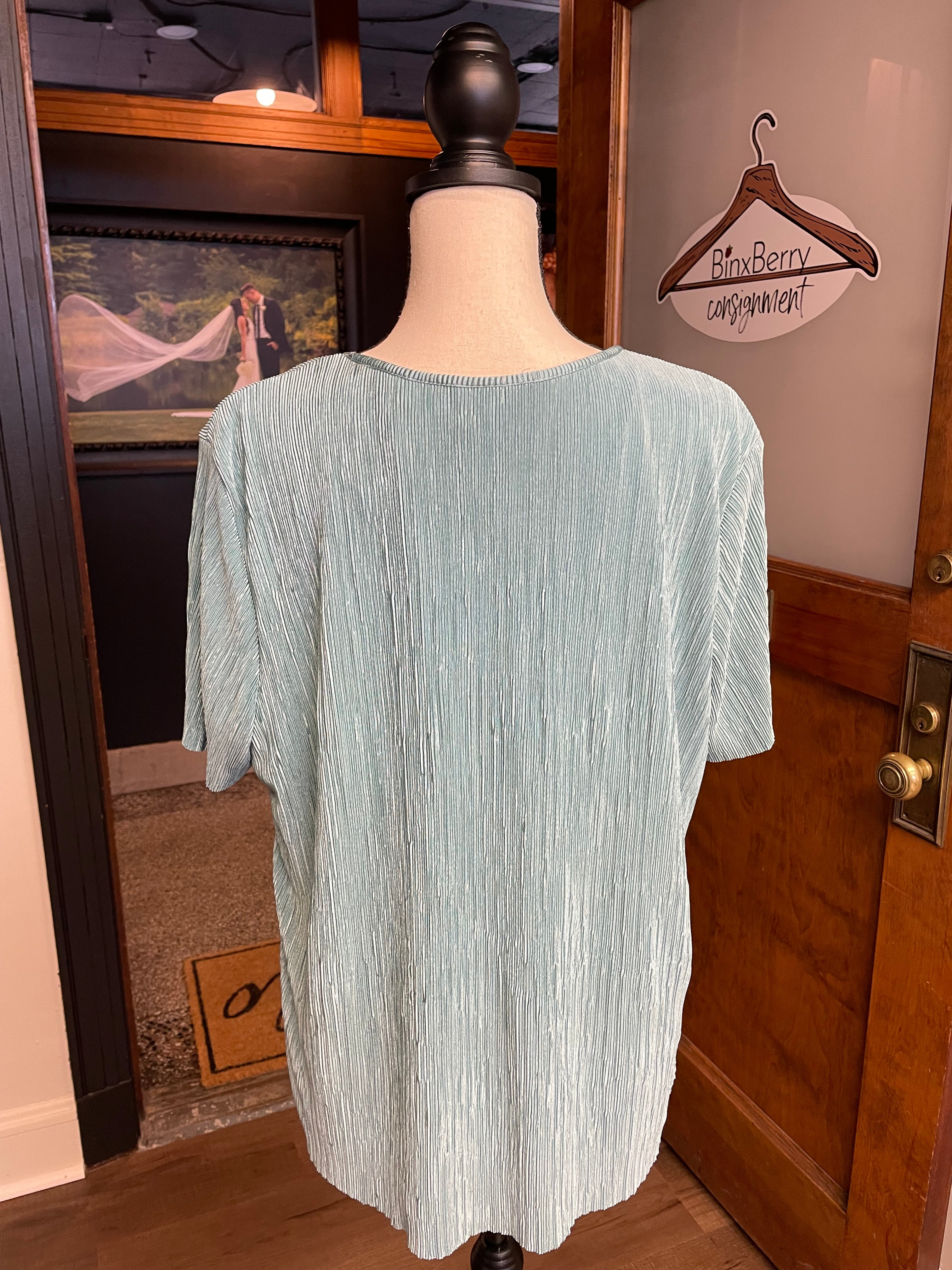 Alfred Dunner Ribbed Top (XL)