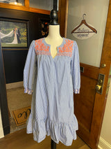 J Crew Embroidered Shirt Dress (S)