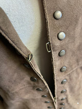 Eddie Rodriguez 100% Leather Blazer (M)