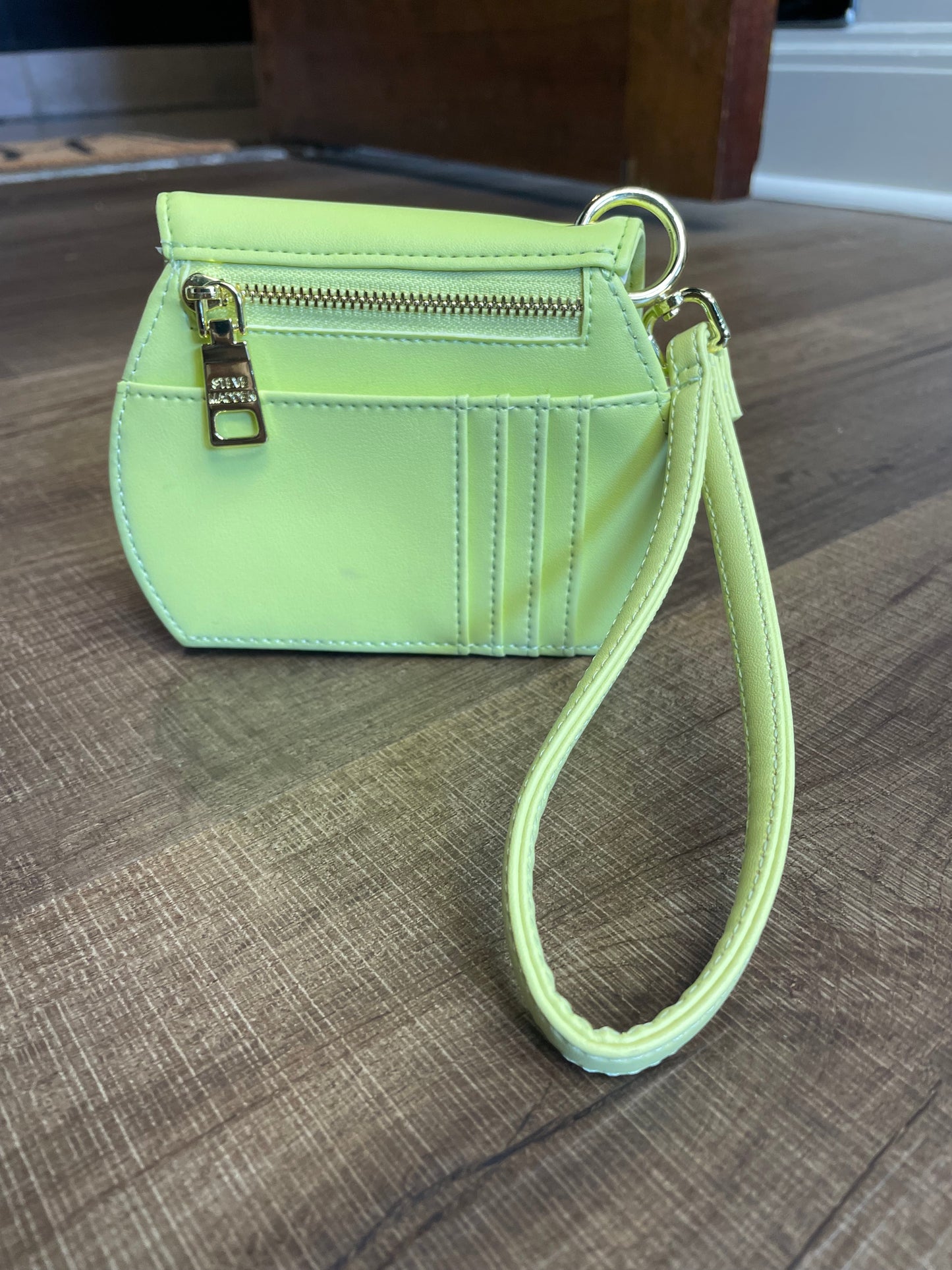 Steve Madden Lemon Yellow Wristlet Wallet