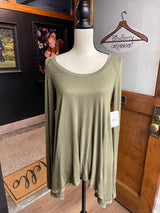 Free People NWT Ribbed Top (S)