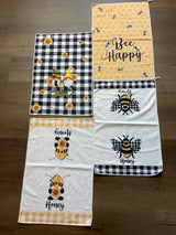 Honeybee Dish Towels (set of 4)