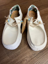 Hey Dude Wendy Natural Women's Loafers (8)