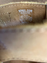 Sorel Women's Joanie Leather Wedge Sandals (7.5)