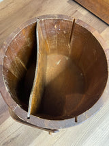 Vintage Basketville Putney Vermont Handled 14" Tall Bucket