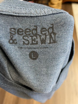 Seed & Sewn Navy Tee (YL)