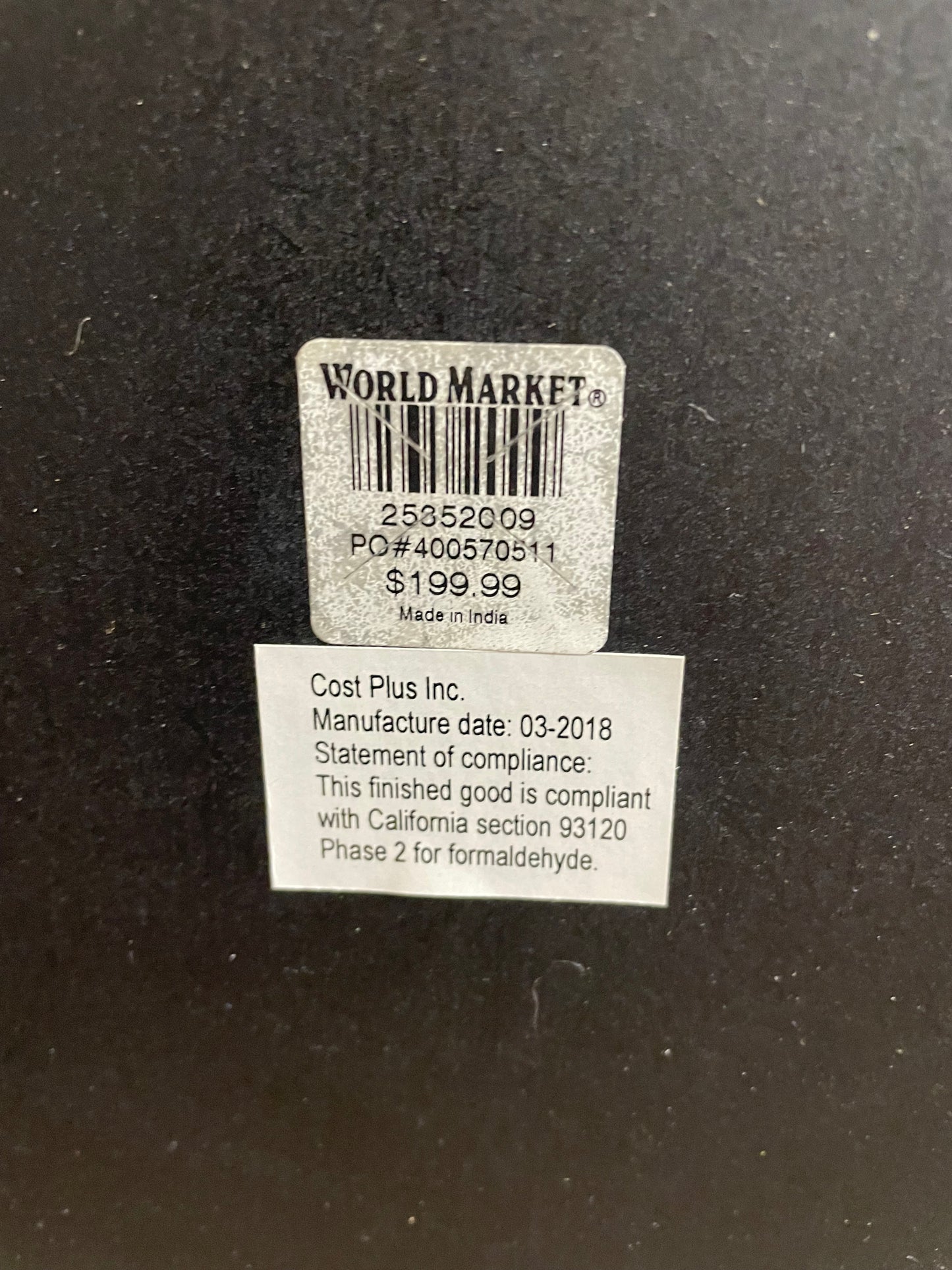 World Market 36" Round Wall Mirror