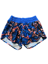 Lululemon Women's Tracker Short IV in Paint Storm Harbor Blue Multi (6)