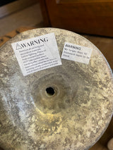 Hammered Metal Matchstick Candlesticks