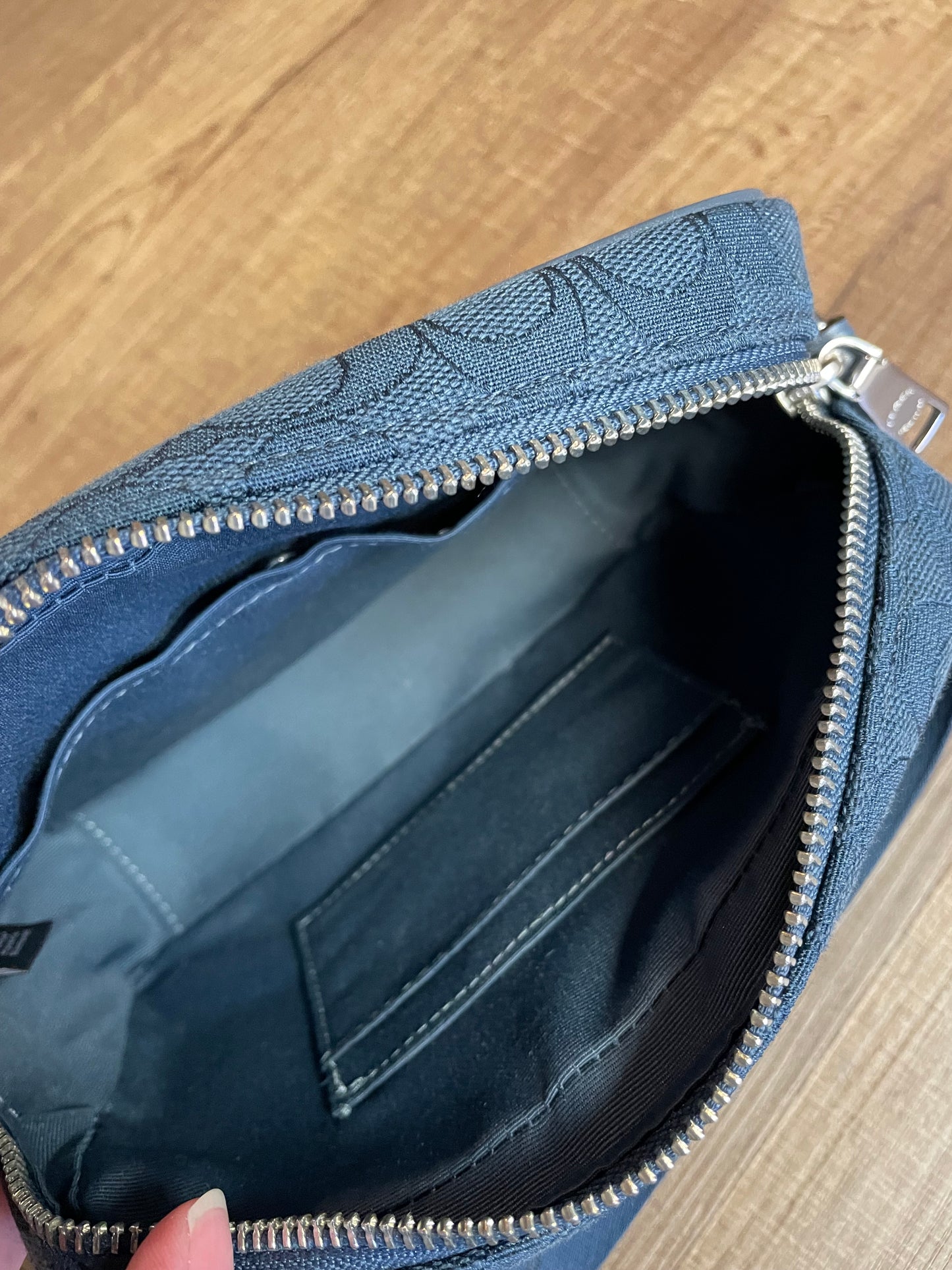 Coach Mini Jamie Camera Bag In Signature Jacquard