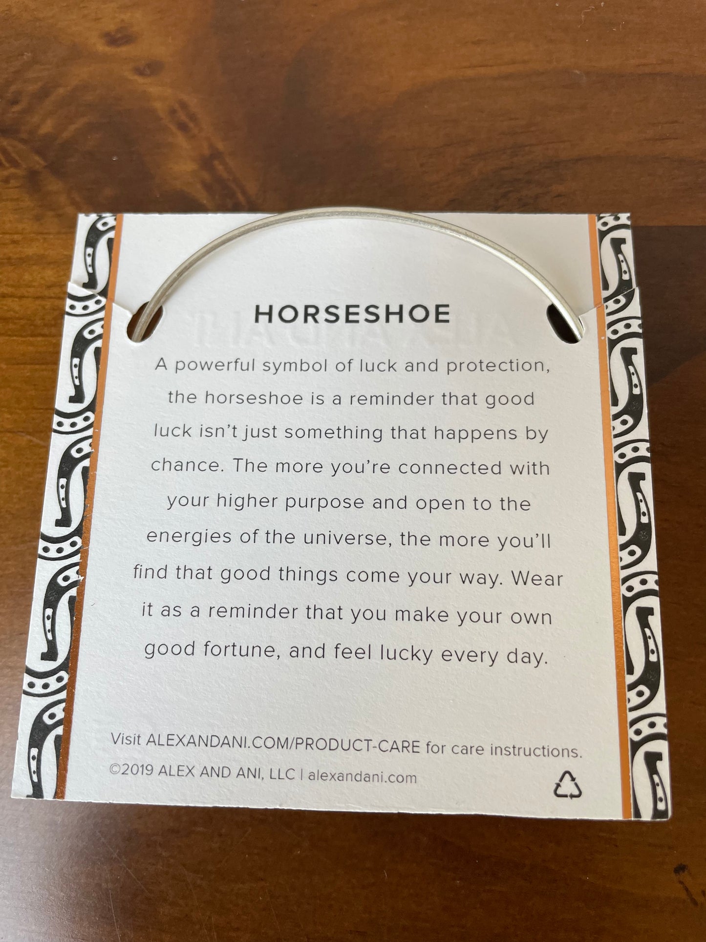 Alex & Ani Horseshoe Bracelet