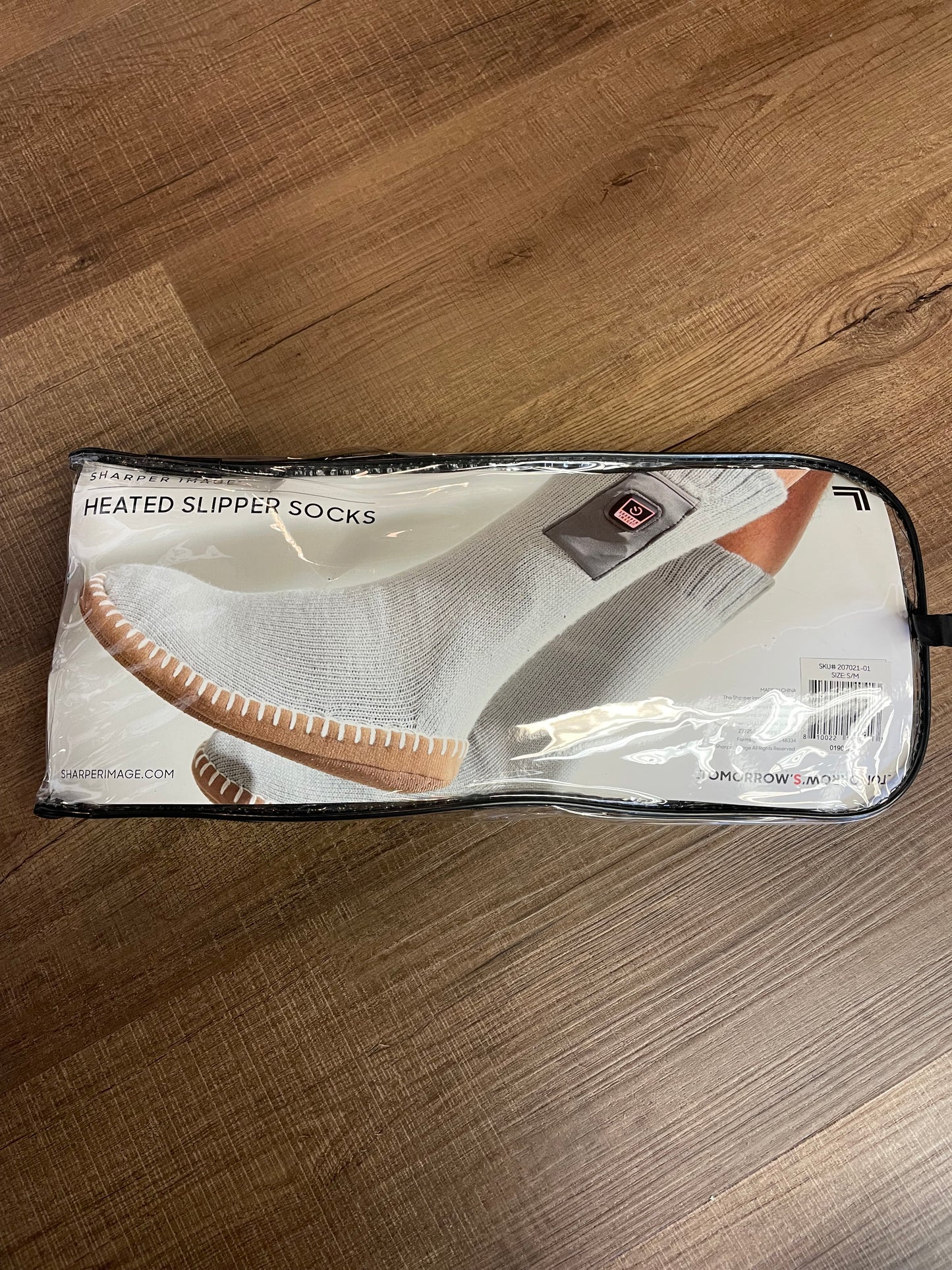 Sharper Image Heated Slipper Socks