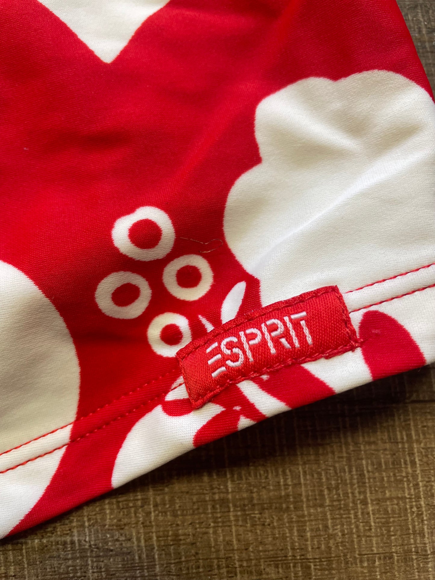 Vtg Esprit Beach Two Piece Swimsuit (M)