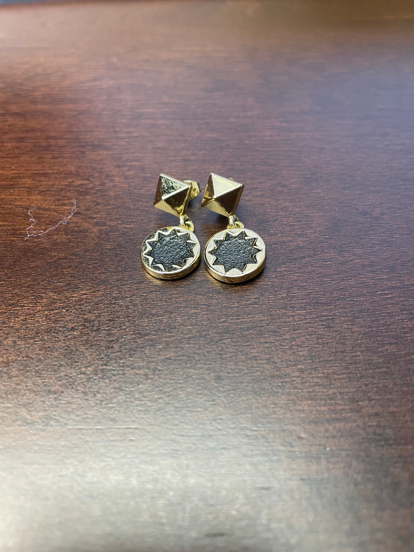 House of Harlow Sunburst Dangle Earrings