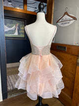 JJ's House Peach Mini Gown (S)