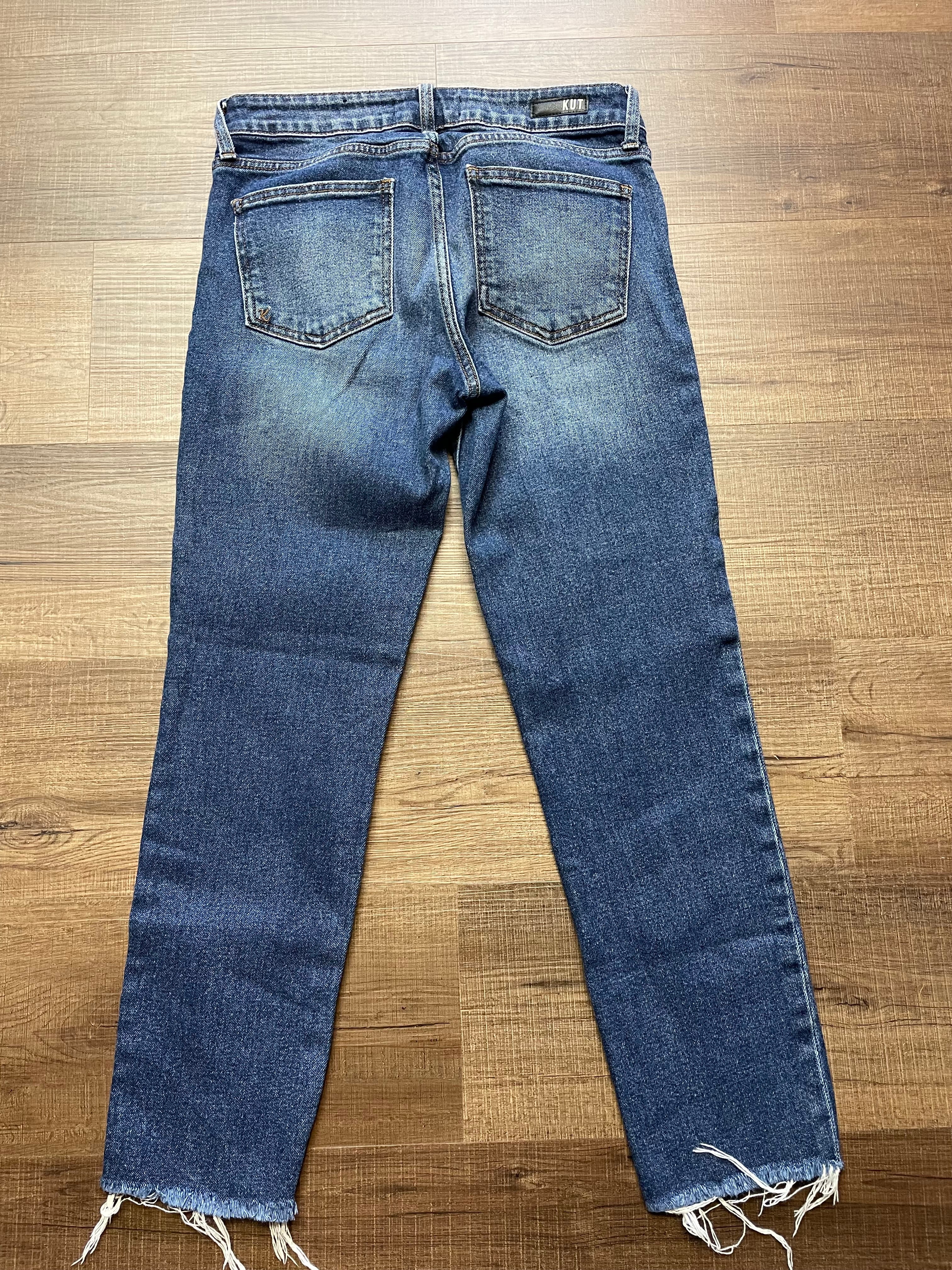 KUT from the Kloth Reese Ankle Straight Leg Women's Jeans (4)