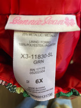 Bonnie Jean Girl's Plaid Shimmer Skirt (6X)