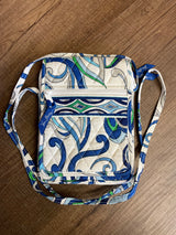 Vera Bradley Hipster Crossbody Mediterranean White