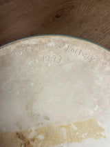 Logan House Pottery Bowl 1993 Tulips