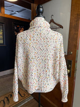 Jessica Simpson Cropped Confetti Sweater (M)